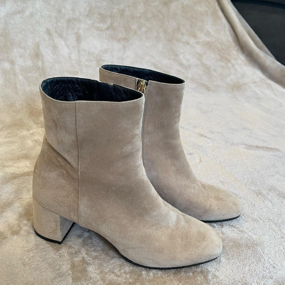 Suede Booties - Picture 3 of 6
